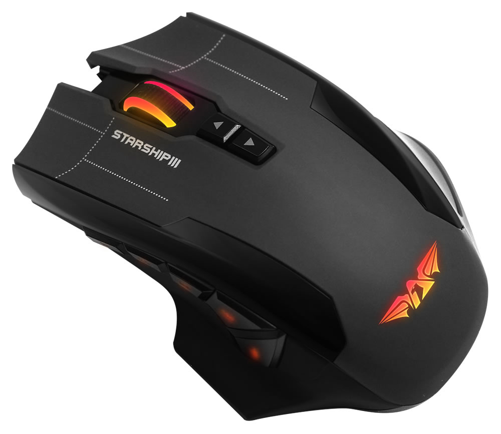 Armaggeddon NRO-5 STARSHIP III RGB Laser Gaming Mouse - Image 3
